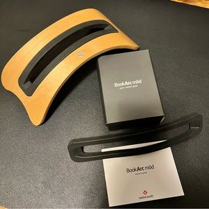 12 South BookArc for Apple MacBook 💻 Vertical Stand (Genuine Bamboo)